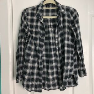 H&M Black and White Flannel